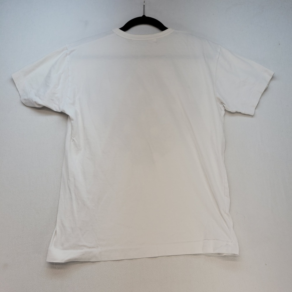 Comme des Garcons Play T-Shirt Large White Polka Dot Heart AZ-T234 Japan - Picture 2 of 7